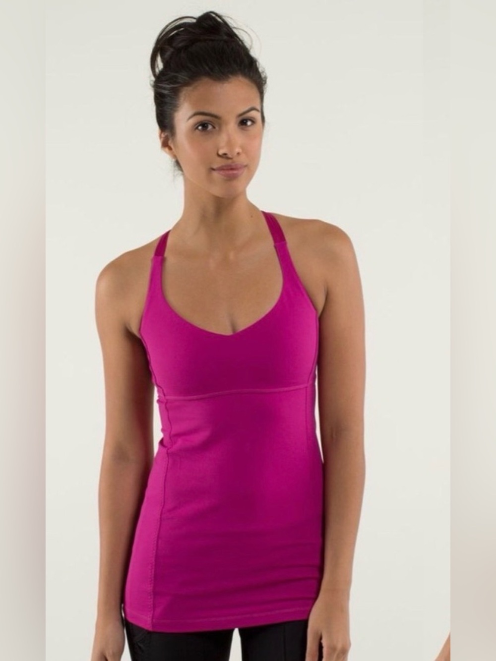 Lululemon Practice Daily Raspberry Tank Top - Picture 1 of 7